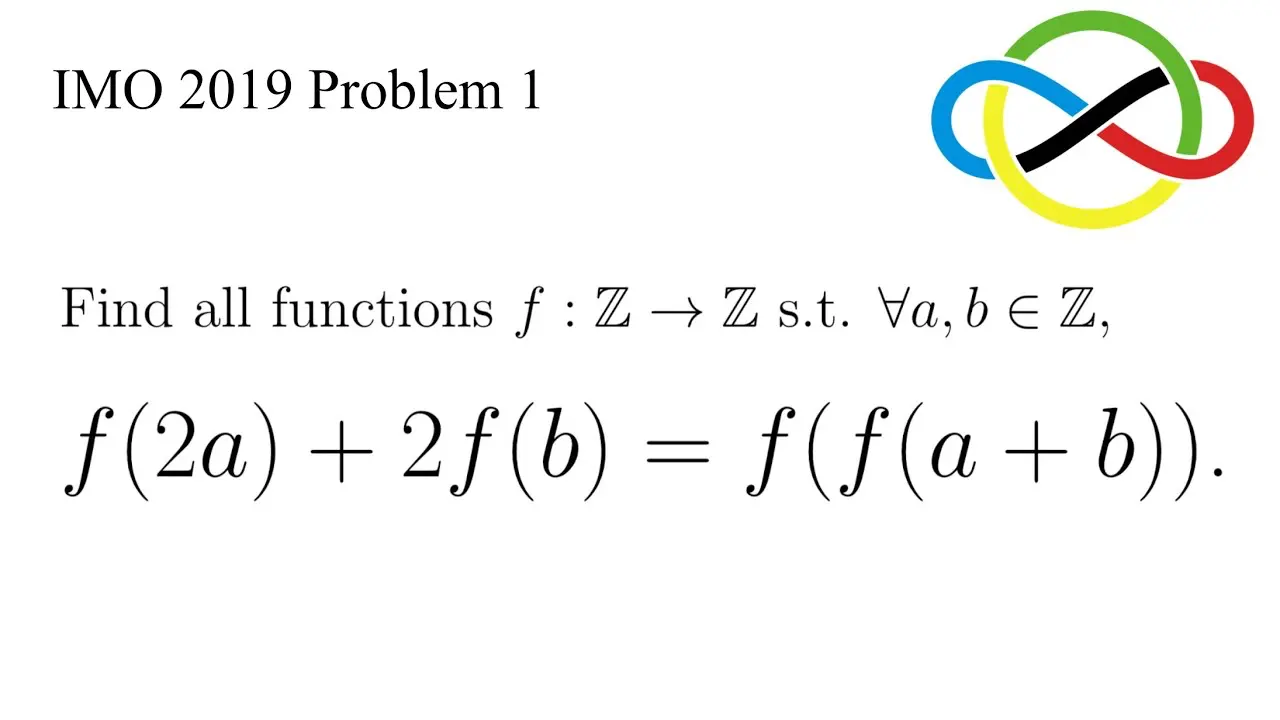 IMO Math Datasets：IMO 2019 Problem