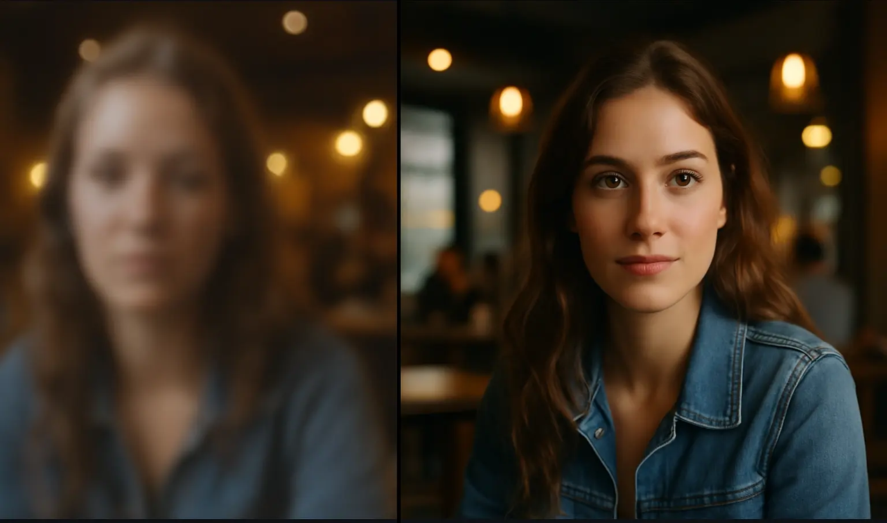 Poor data = blurry frames vs. Production-grade data = cinematic quality
Poor data = blurry frames vs. Production-grade data = cinematic quality