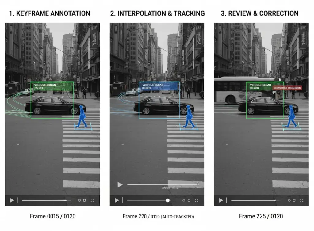 From raw video to annotated data