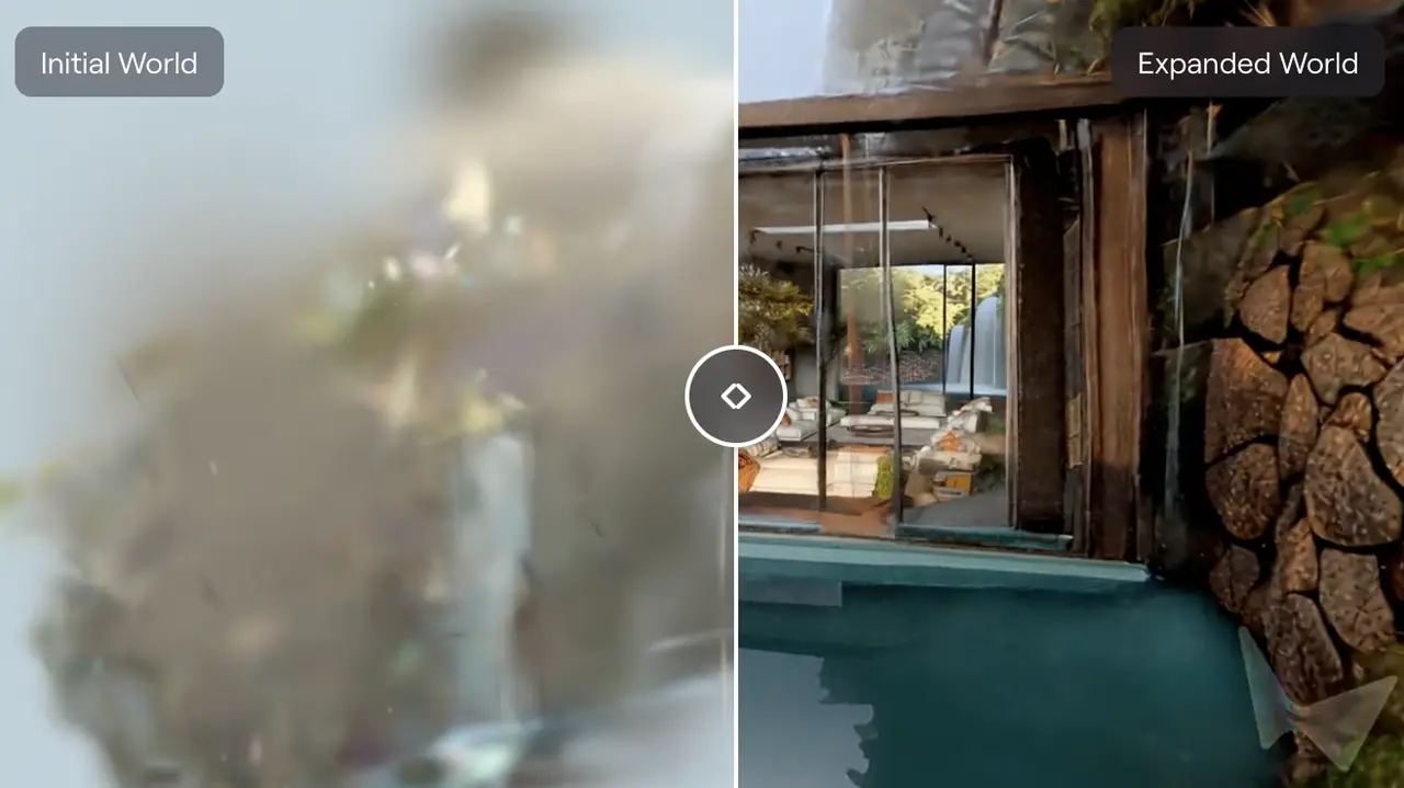 Marble can expand scenes to create larger traversable areas