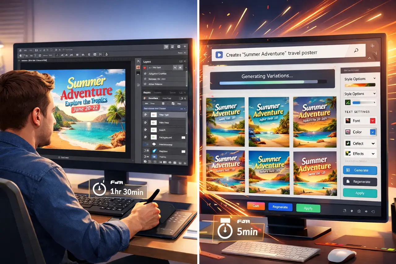 Prompt-based workflows speed up design while keeping creative control