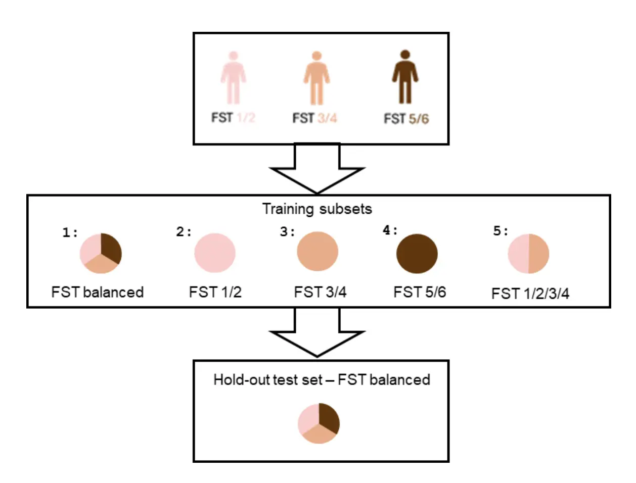 Illustration of Data Subsets Used for Training and Testing in the Study (Shah et al., 2025)