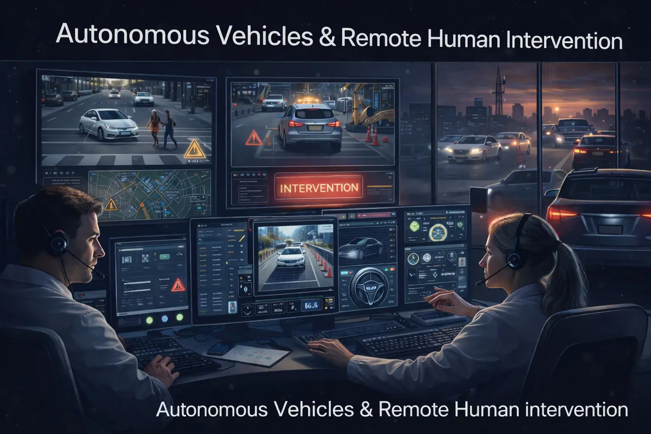 Autonomous Vehicles & Remote Human Intervention
