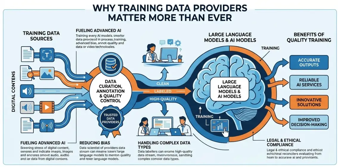 Training Data Providers Matter More Than Ever